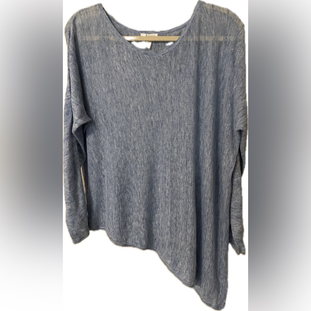 Eileen Fischer size medium blue sweater